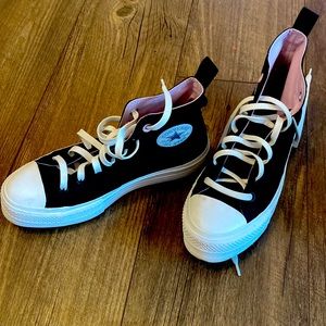 Converse all star platform women’s black